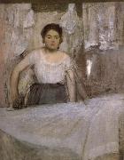 Edgar Degas Woman ironing Sweden oil painting reproduction